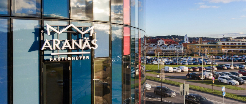 Aranäs omstruktureras och delas