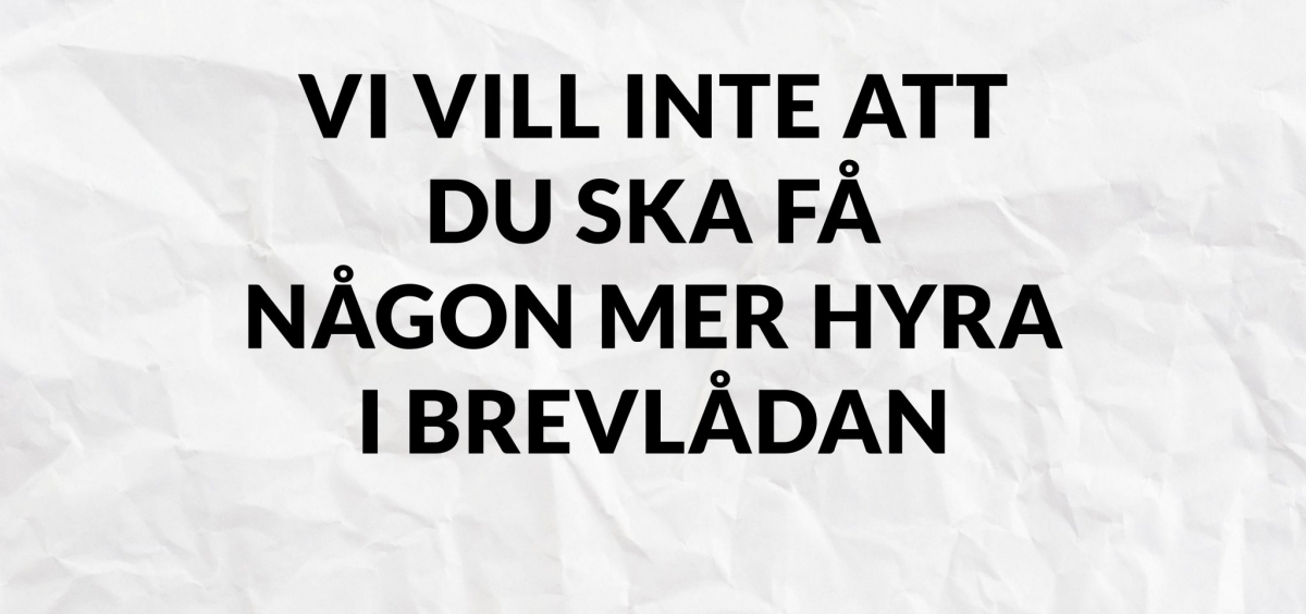 Kampanj för e-faktura hela november
