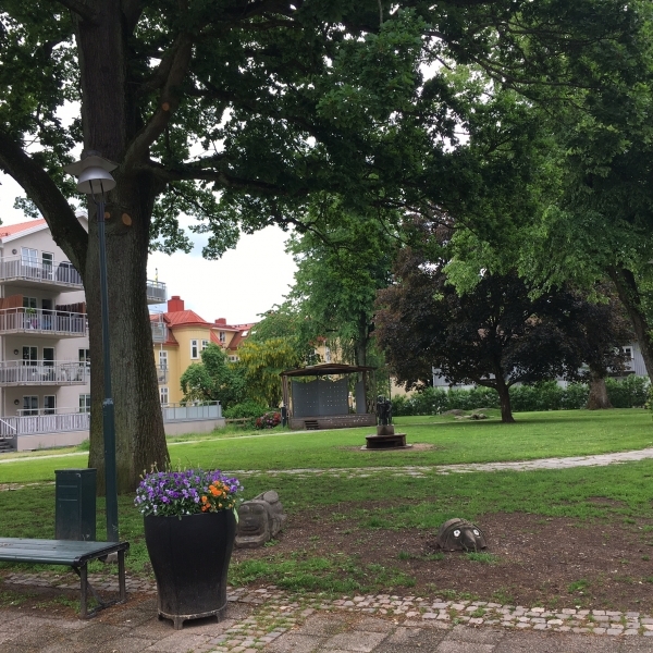 Ernst Rosén bidrar till förändring i Järtas Park i Alingsås