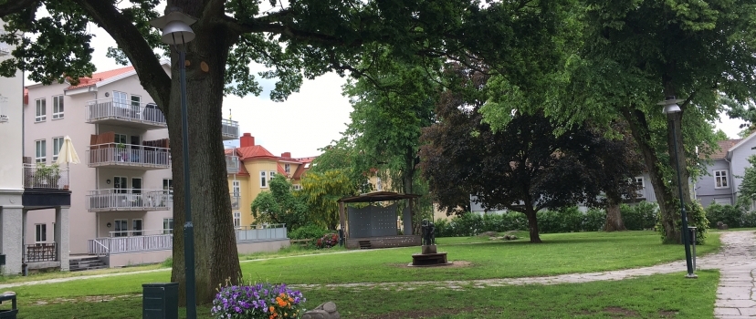 Ernst Rosén bidrar till förändring i Järtas Park i Alingsås