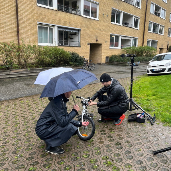 Cykelfix och fika i Lunden 10 okt