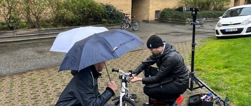 Cykelfix och fika i Lunden 10 okt