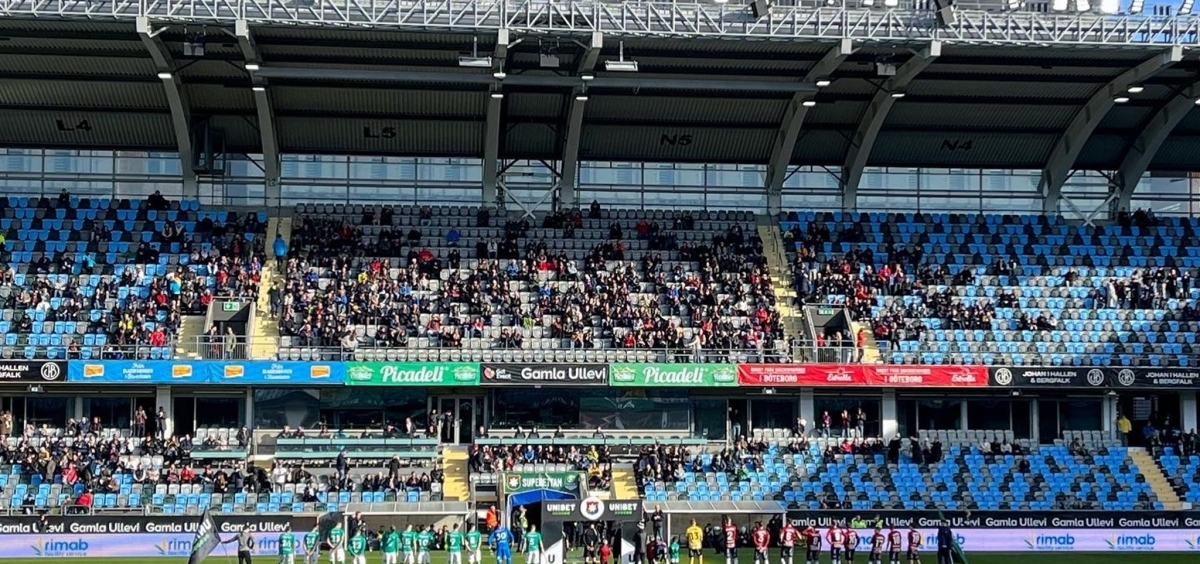 Tack till er som kom till gårdagens match på Gamla Ullevi