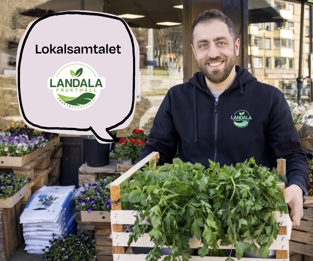Landala Frukthall – ny butik i Annedal