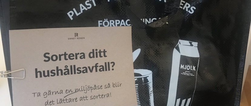 Återvinningspåse till dig som bor på Nordostpassagen